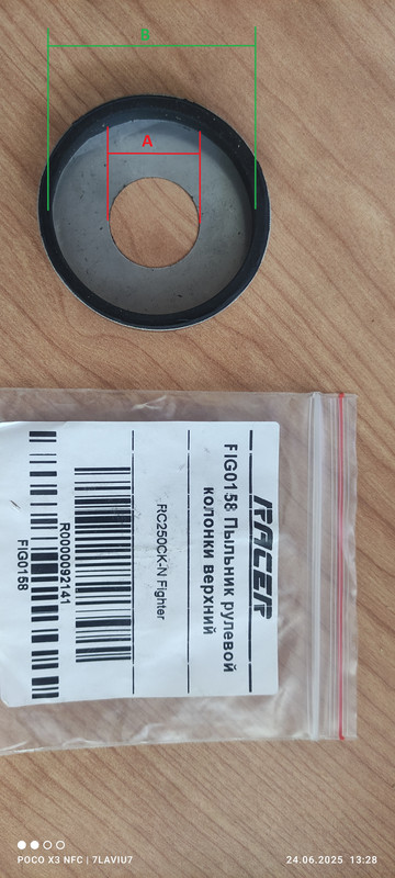 Размеры пыльника