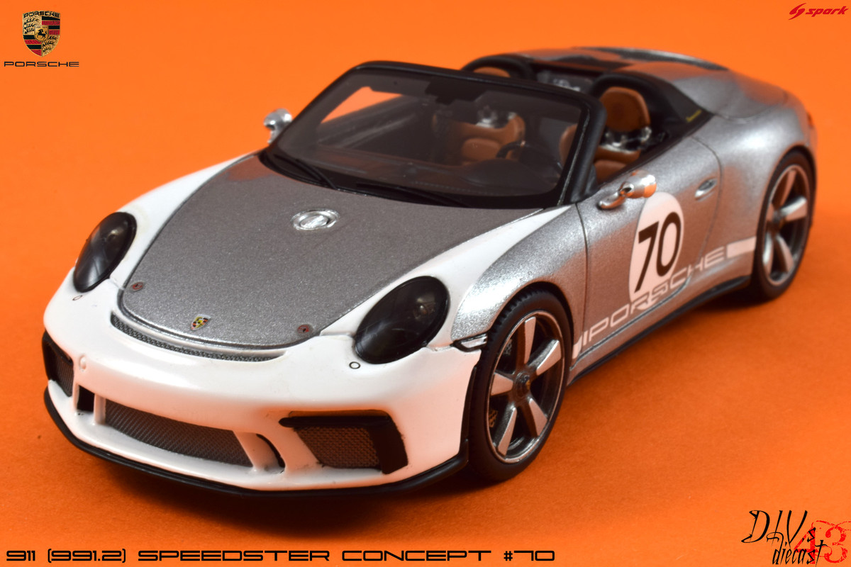 Porsche 911 9912 Speedster Concept Grey Spark (1)