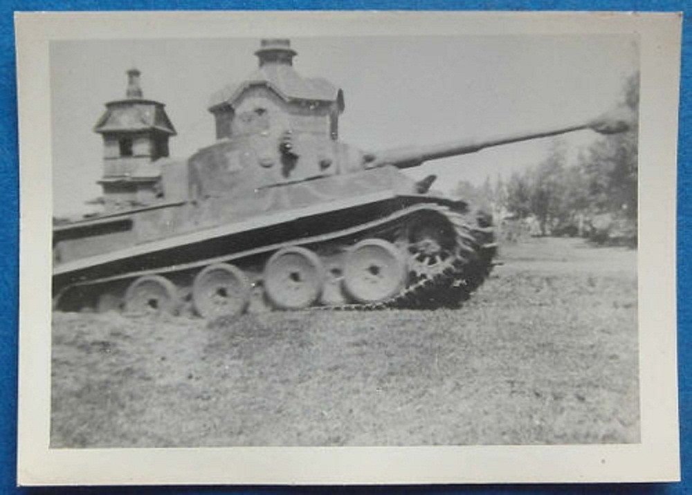 TIGER  Gefechtseinsatz in Rußland Ostfront Raum 