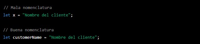 camelCase para variables