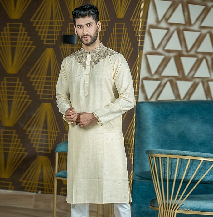 *ইন্ডিয়ান এক্সক্লুসিভ এমব্রয়ডারি পাঞ্জাবি*