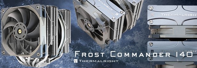 Thermalright Frost Commander 140 BLACK High-Performance CPU Cooler