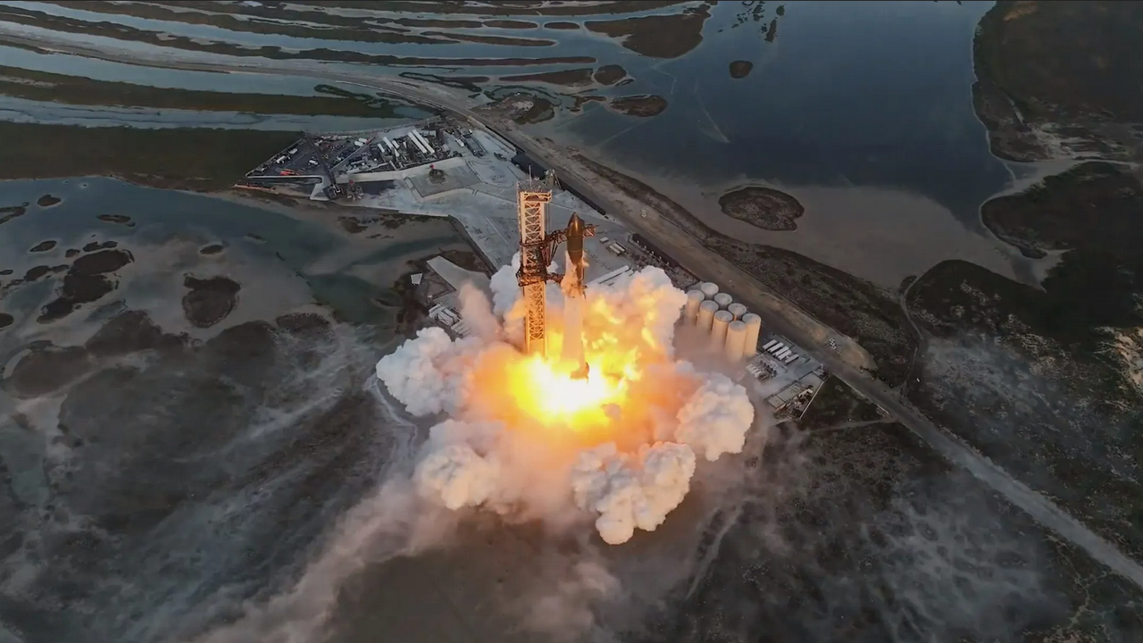 Así se vivió el lanzamiento de Starship de Space X; sufrió explosión (Video)