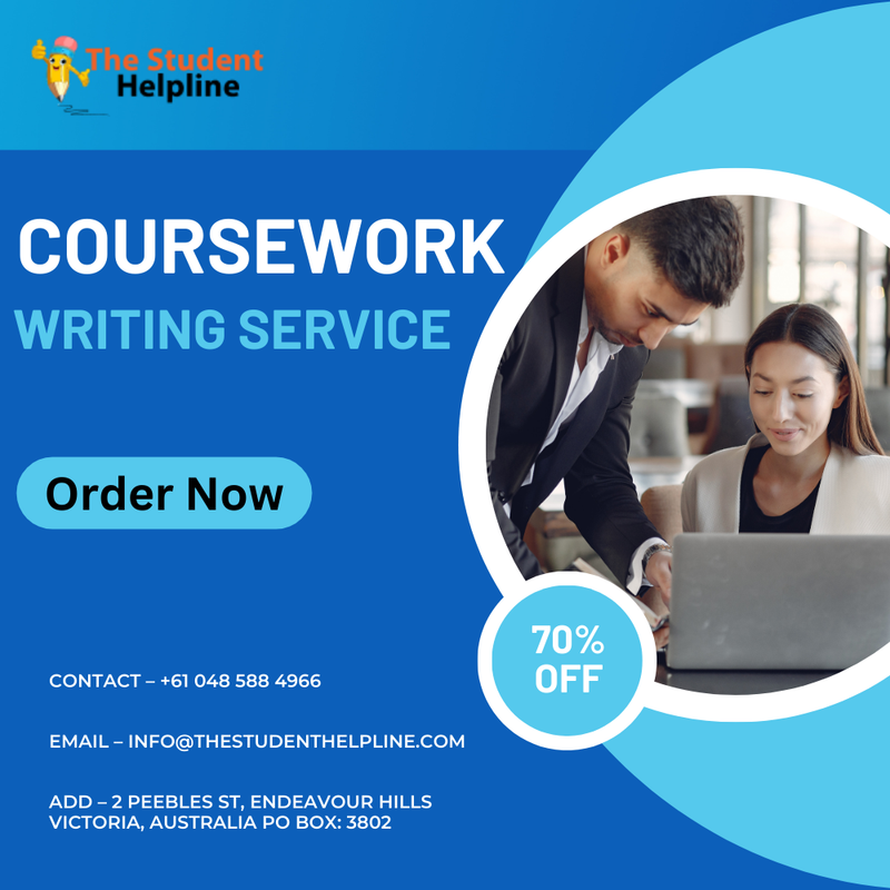 Need Coursework Writing Services help then you can visit The Student Helpline. Get now 70% Off.