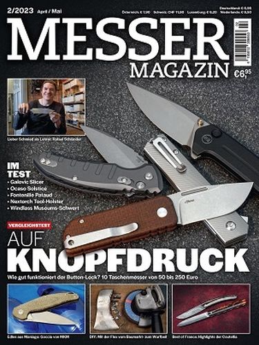 Cover: Messer Magazin No 02 April-Mai 2023
