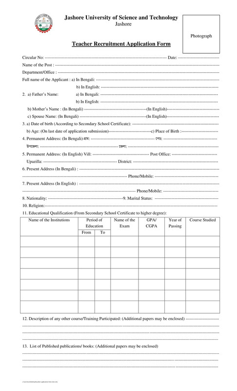 Teachers Application Form (PDF)-1