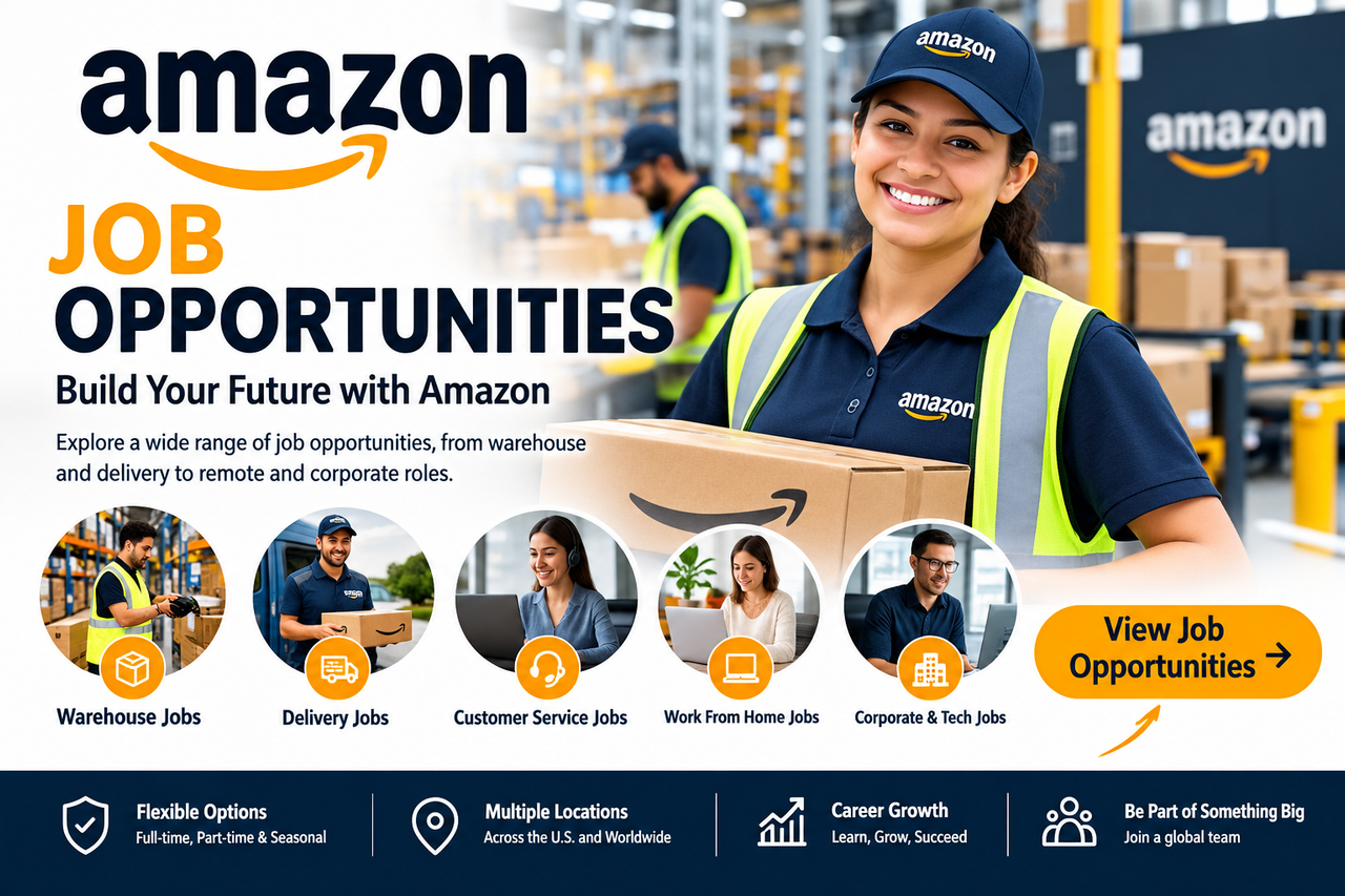 Amazon job opportunities and career information