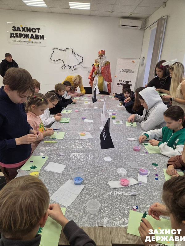 ГО «Захист Держави» провели творчі майстер-класи для дітей