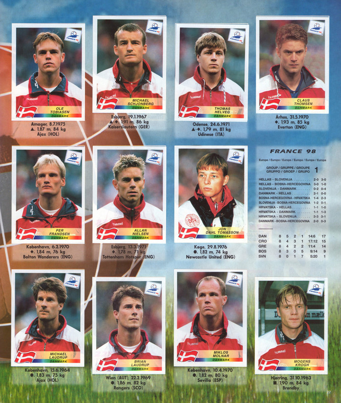 FIFA World Cup 1998 France (Panini) 29