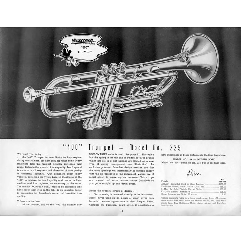 1939 catalog model 225 Medium