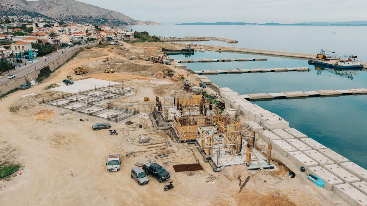 ΜΑΡΙΝΑ ΧΙΟΥ:  ΕΡΓΟ ΑΝΑΠΤΥΞΗΣ ΜΕ ΣΕΒΑΣΜΟ ΣΤΗΝ ΤΟΠΙΚΗ ΚΟΙΝΩΝΙΑ ΤΗΣ ΧΙΟΥ