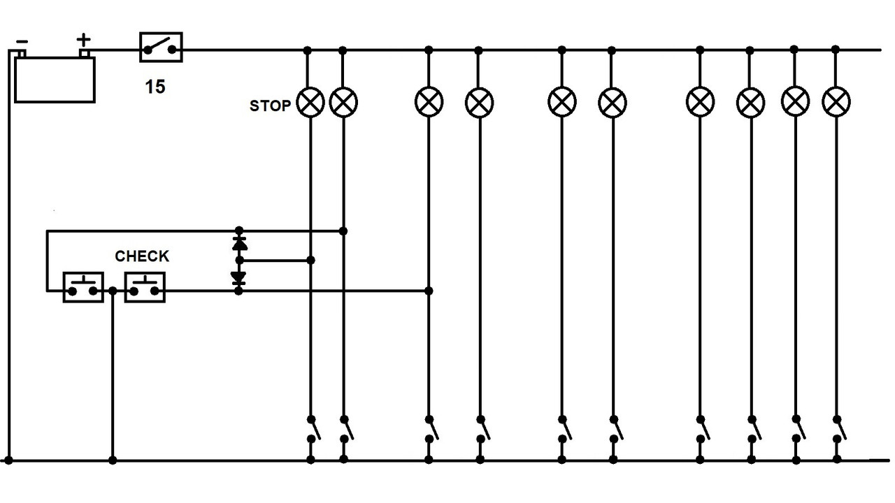 GSA CLUSTER LIGHTS Initial
