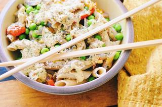 Spicy Veggie Confetti Peanut Sauce Noodle Bowl (Gluten-Free, Vegan) 9
