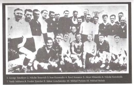 Integrantes del Dinamo de Kiev Integrantes del Dinamo de Kiev