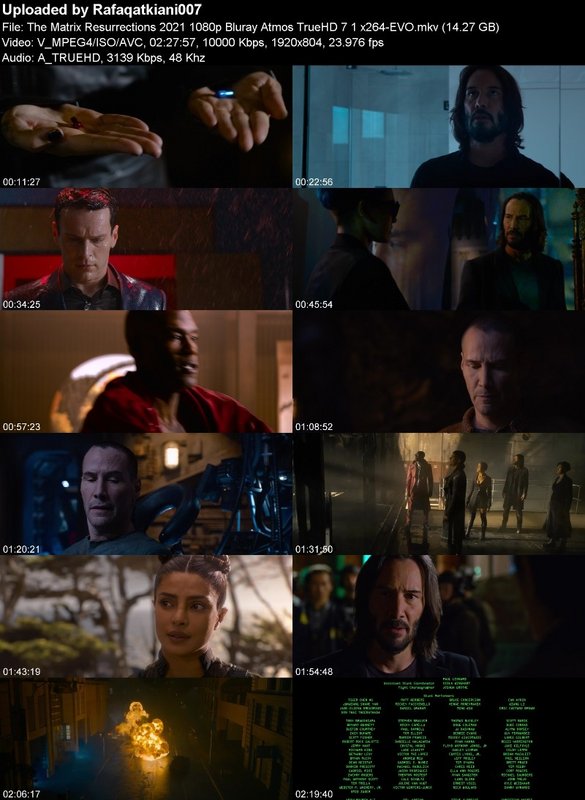 The Matrix Resurrections 2021 1080p Bluray Atmos TrueHD 7 1 x264-EVO The Matrix Resurrections 2021 1080p Bluray Atmos TrueHD 7 1 x264-EVO