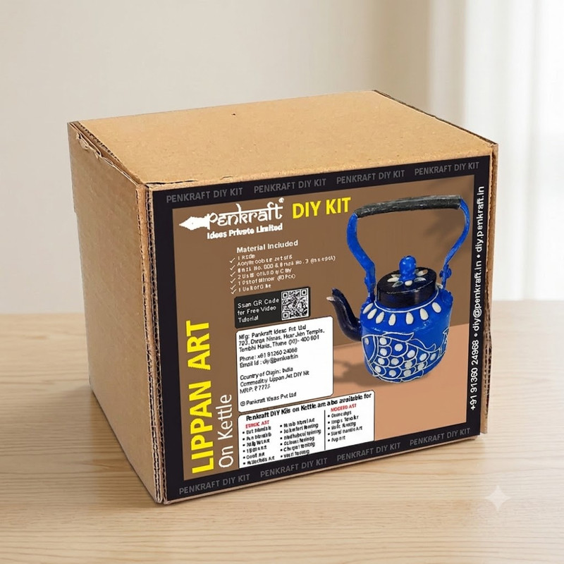 Lippan Art on Kettle DIY Kit