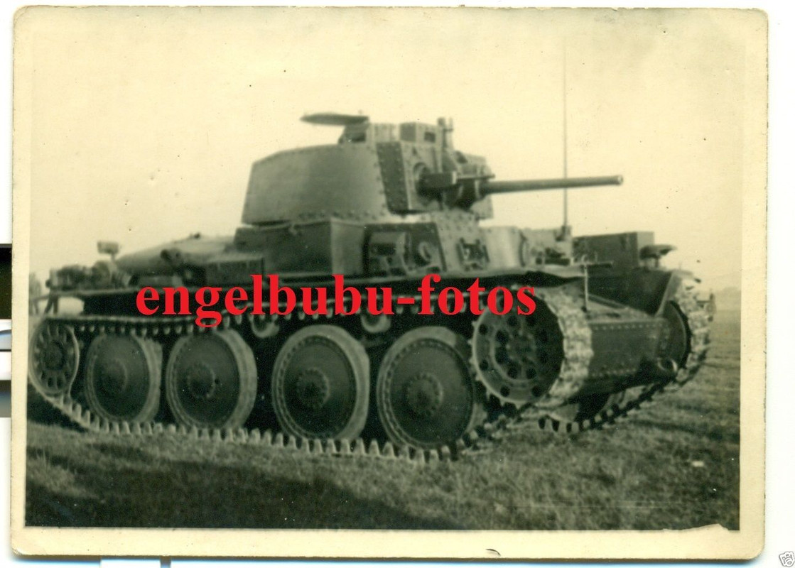 PANZER - Dtsch. PANZER 35  38 (t) - Selt. Ausfüh