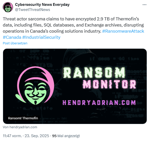 Thermofin Sarcoma Ransomware