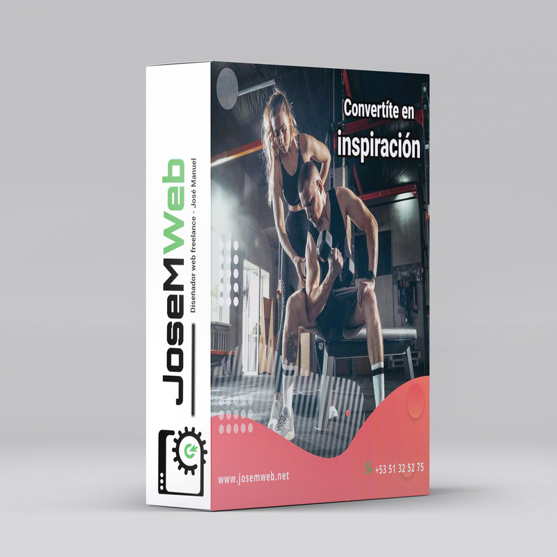 ¡Diseño Web para Gimnasios Fitness Crossfit!