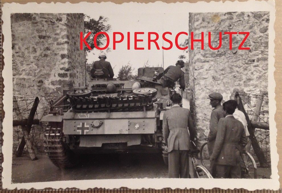 Sturmgeschütz-Batterie 287 Panzer Abteilung Rhodos 1943 Sperre