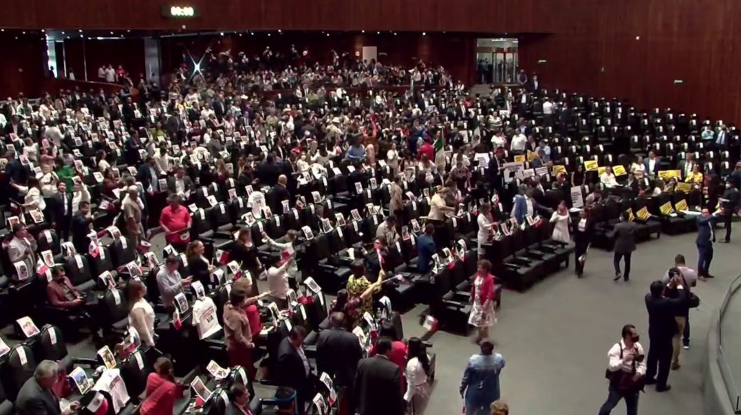 En vivo: Inicia votación de la Reforma Eléctrica