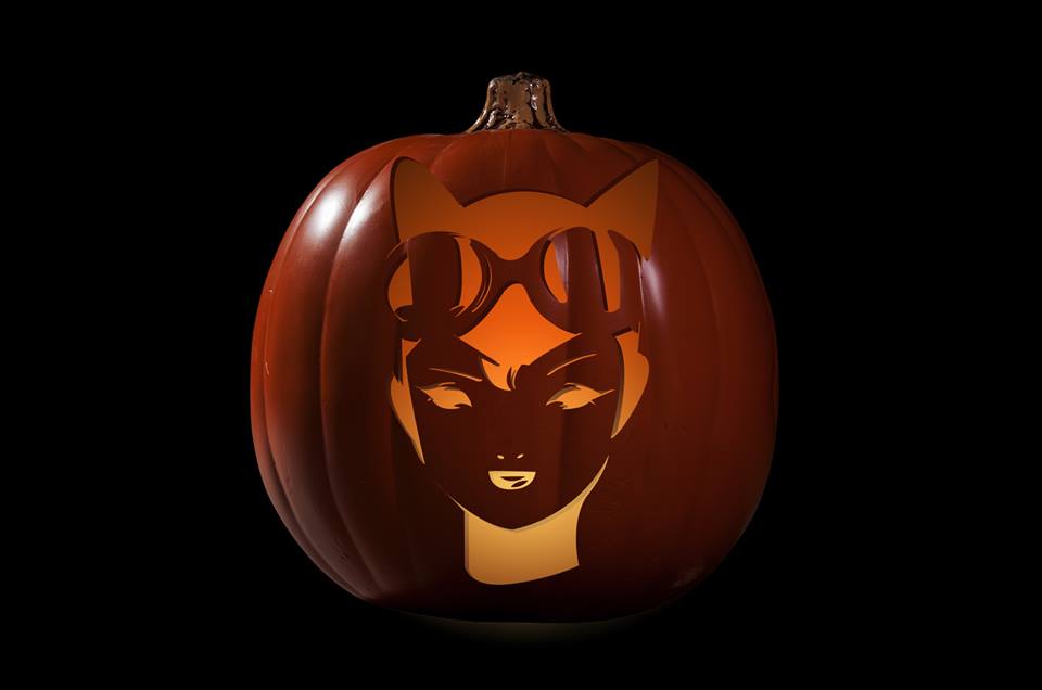 Halloween Pumpkin Stencils from DC Collectibles.