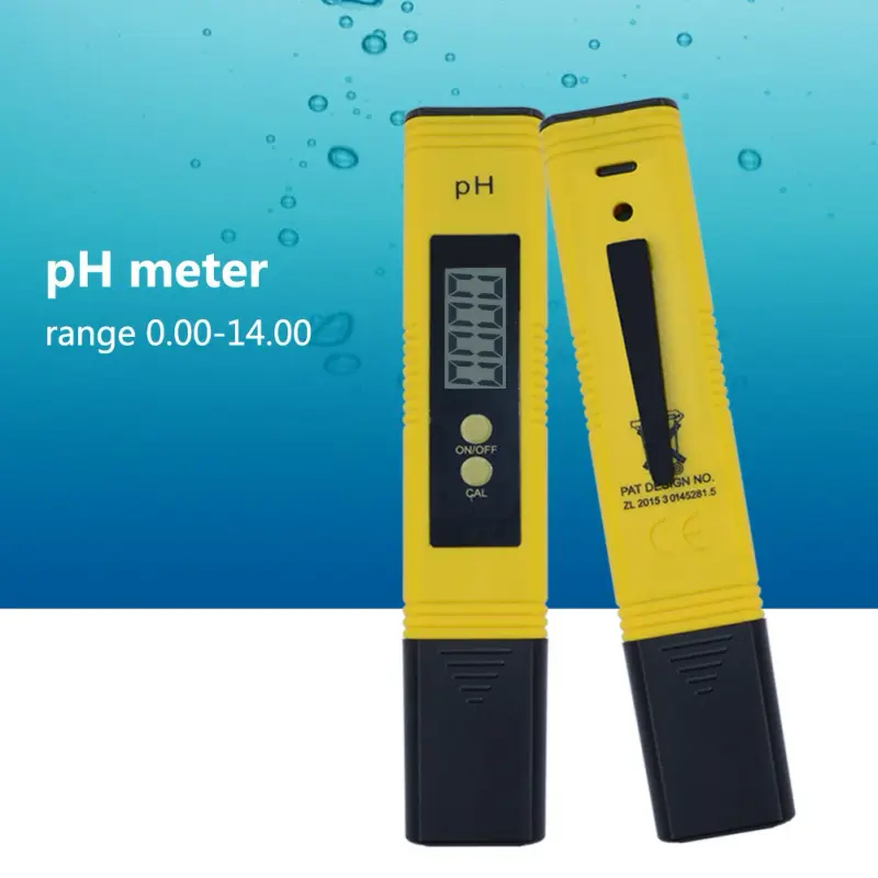 pH METRU apa acvariu lichide PRET aparat de masurat pH-ul apei electronic  digital – zella.ro