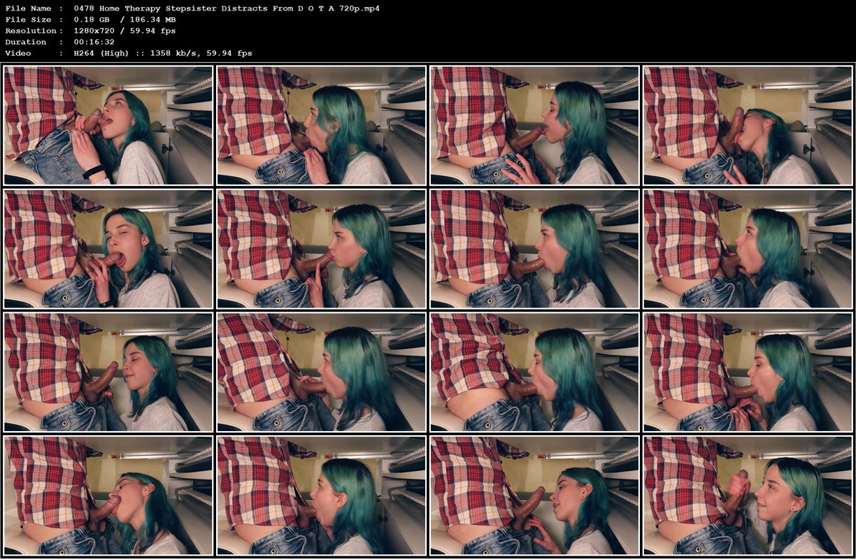 0478 Home Therapy Stepsister Distracts From D O T A 720p.mp4