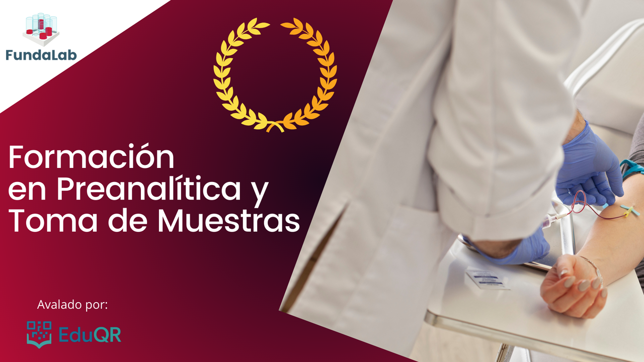 Formación en pre analítica y toma de muestras - FundaLab & EduQR