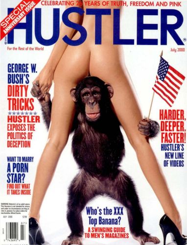 Cover: Hustler Magazine No 07 2000