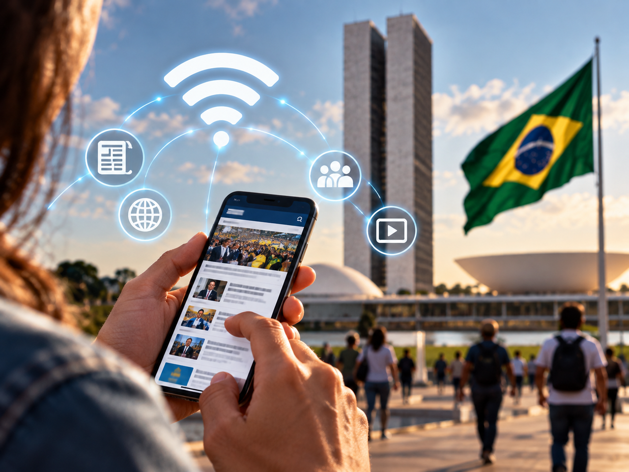 Entidades pedem internet móvel sem franquia nas 72 horas antes das eleições