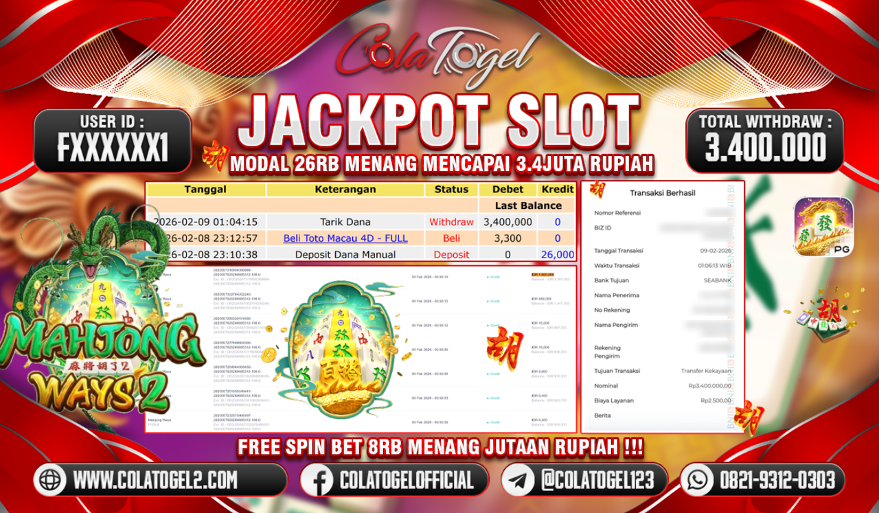 JACKPOT SLOT GACORR!!