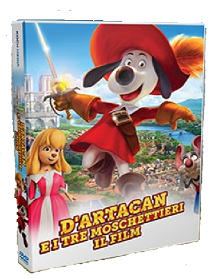 D'Artacan e i 3 moschettieri (2021) DVD 5 COPIA 1:1 ITA