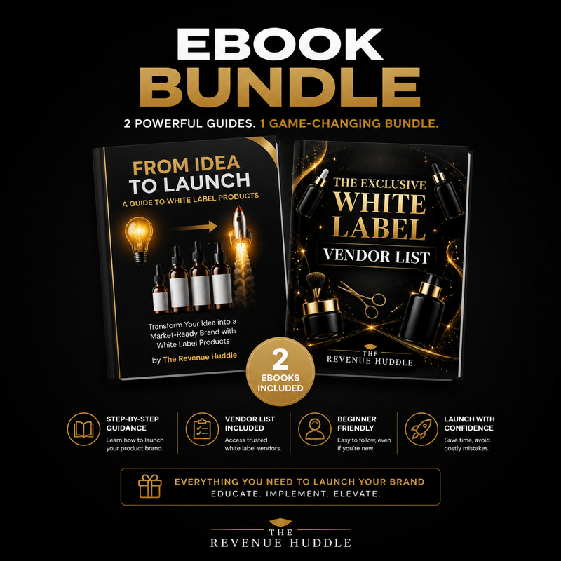 eBook Bundle: From Idea to Launch + White Label Vendor List