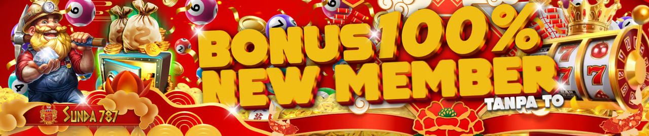 BONUS NEW MEMBER 100%