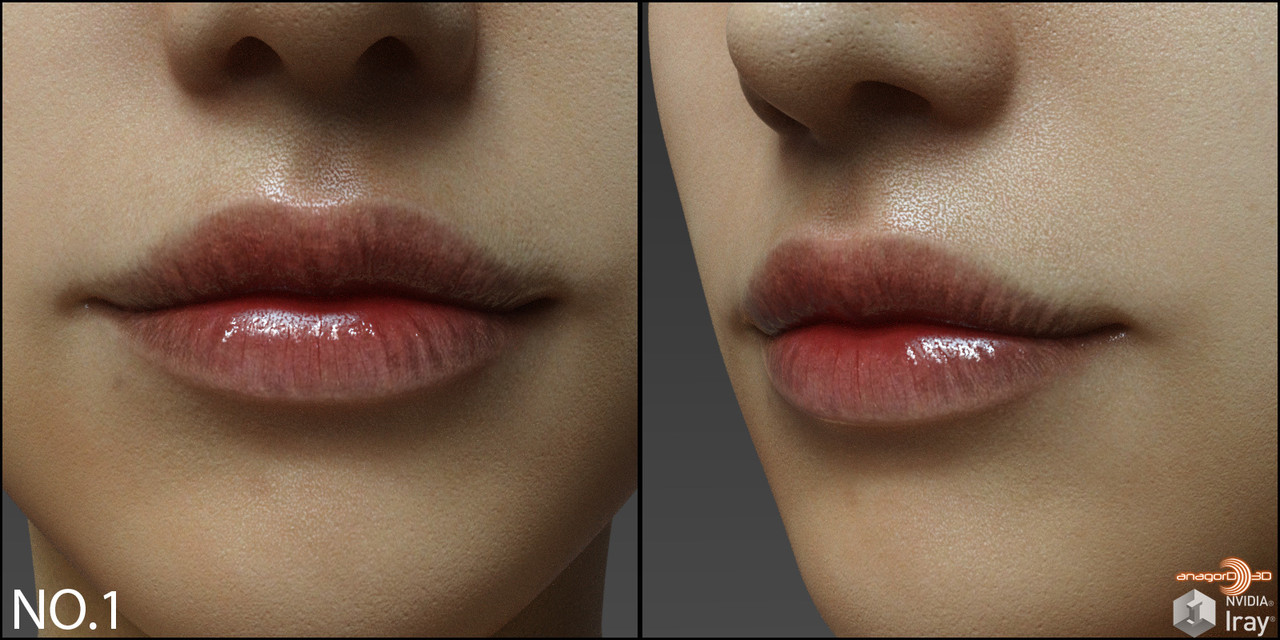 Lips Morphs for G8F Vol 5