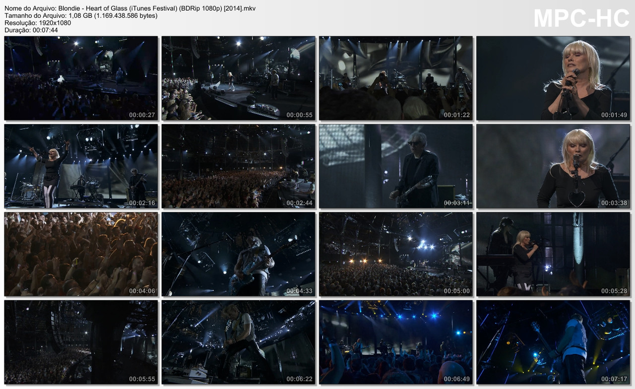 Blondie - Heart of Glass (iTunes Festival) (BDRip 1080p) [2014]