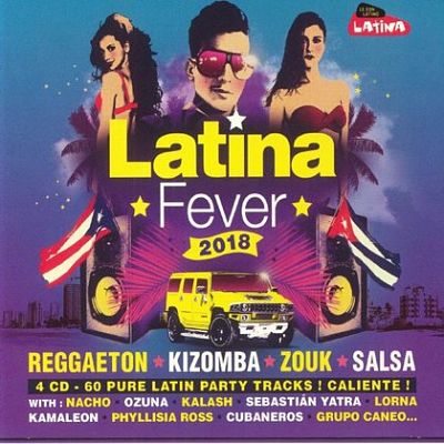 VA - Latina Fever 2018 (4CD) (10/2018) VA-Laf18-opt