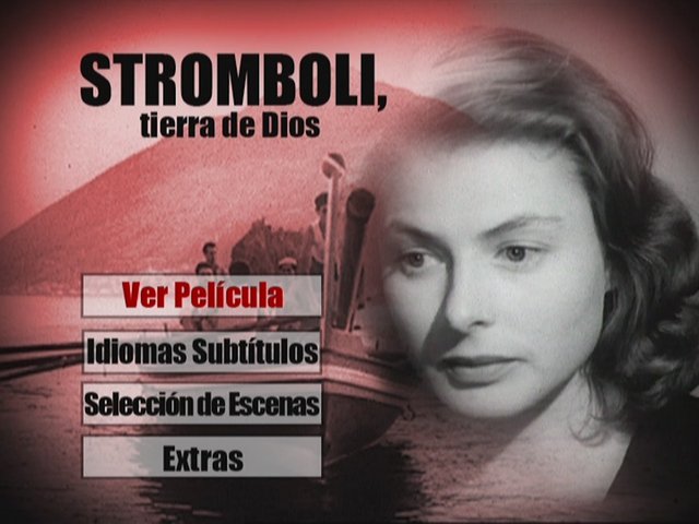 1 - Stromboli, Tierra de Dios [DVD5Full] [PAL] [Cast/Ita] [Sub:Varios] [1950] [Drama]