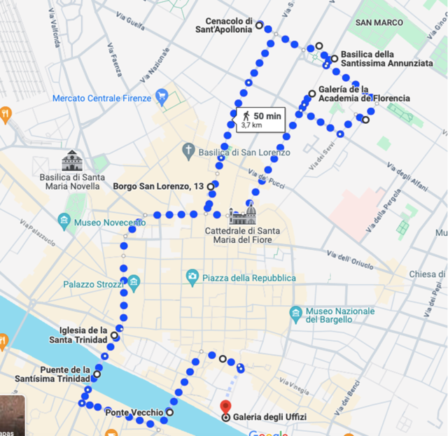 Florencia: Galleria dell'Accademia y Galleria degli Uffizi - Perugia y Florencia en mayo de 2024 (1)