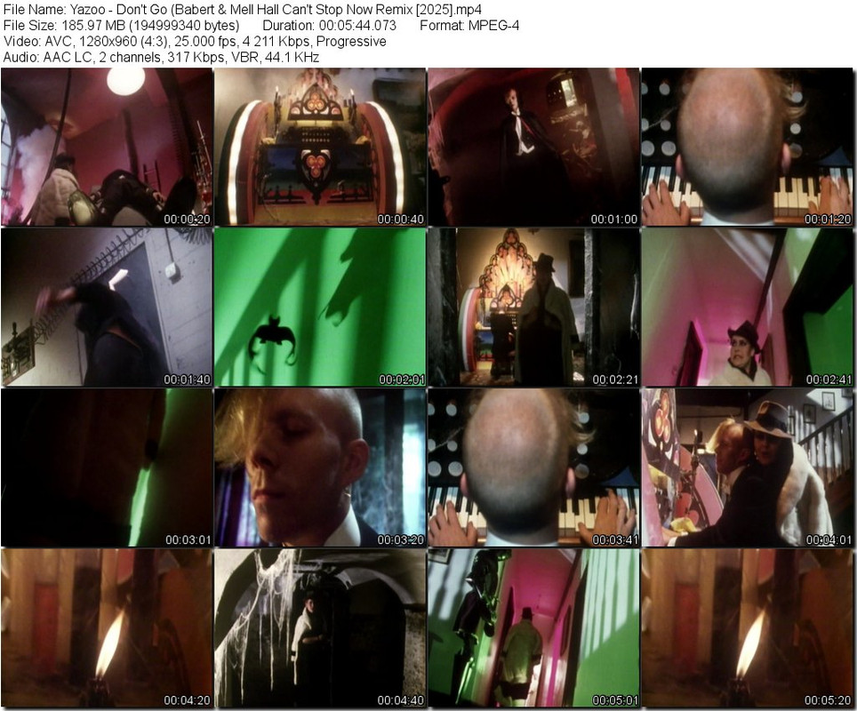 Yazoo - Don't Go (Babert & Mell Hall Can't Stop Now Remix [2025].mp4_tn