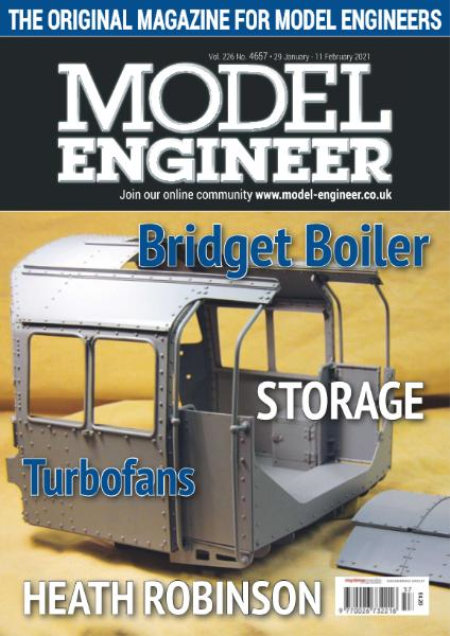 Model Engineer - 29 January 2021