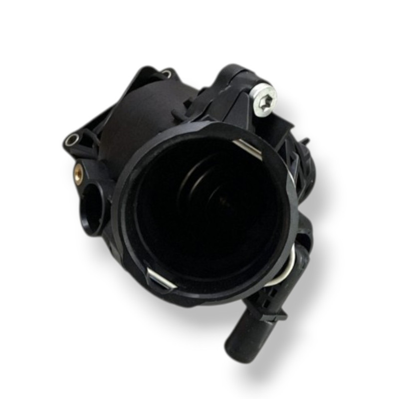 Mercedes Benz Cooling System Series Coolant Thermostat Housing for W205 C43 E400 W222 S400L W166 GLE450 M276 V6 3.0L 3.5L (OE: 2762000315 / A2762000315 / 2762000115 / 2762000515)