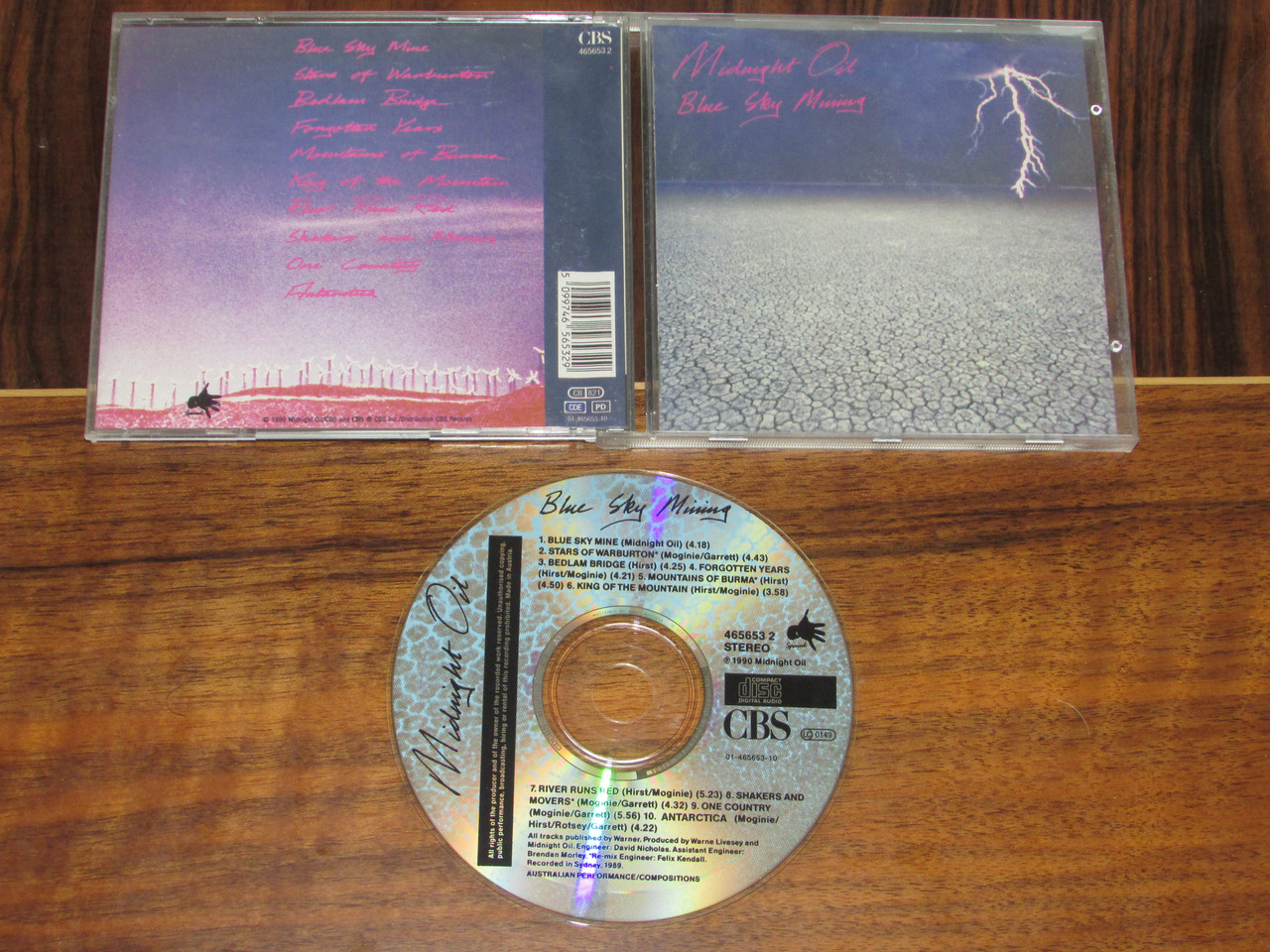 Midnight Oil 1990 Blue Sky Mining