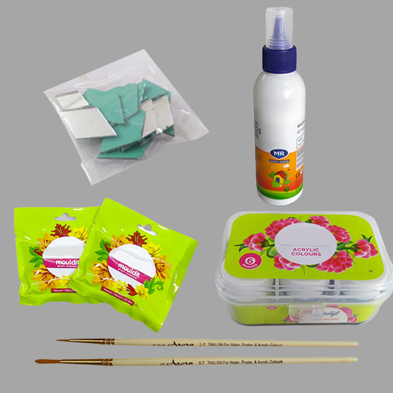 Lippan Art on MDF Square Board DIY Kit