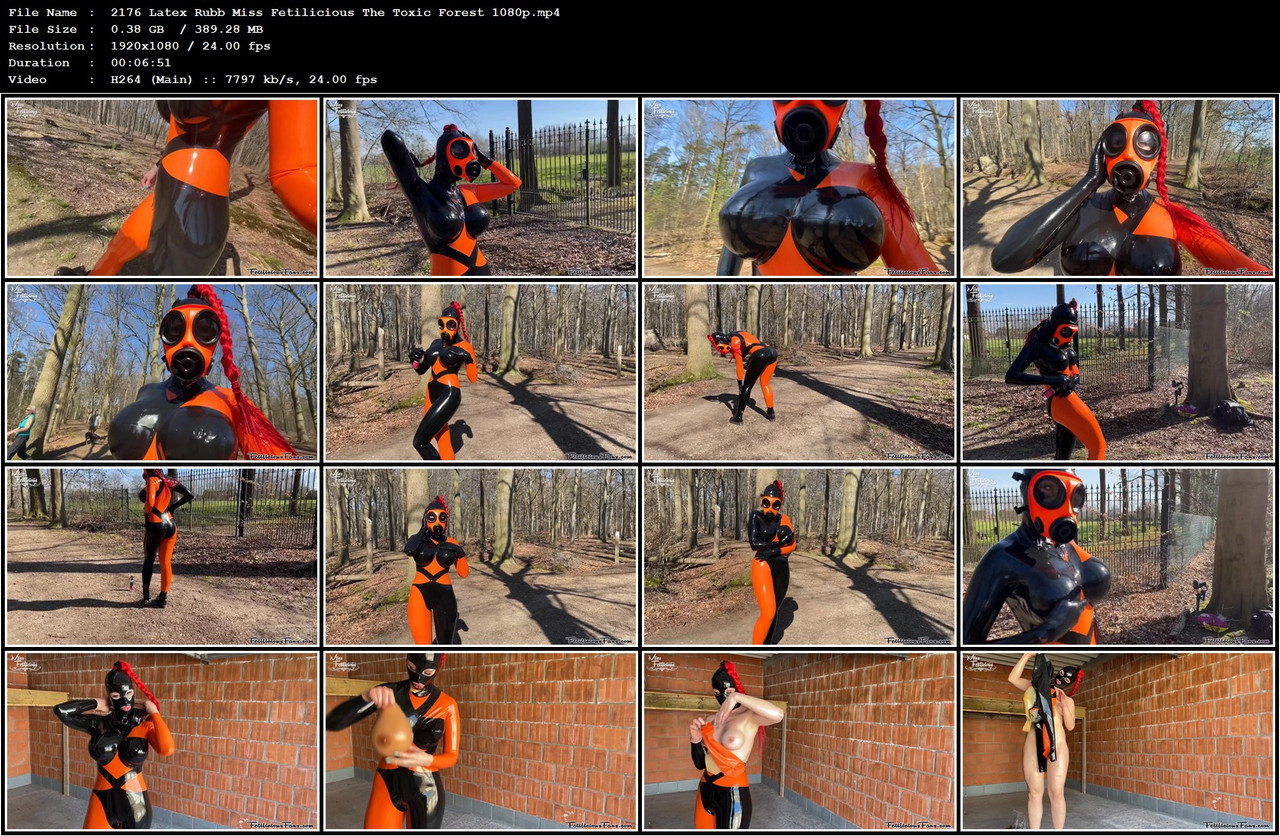 2176 Latex Rubb Miss Fetilicious The Toxic Forest 1080p mp4