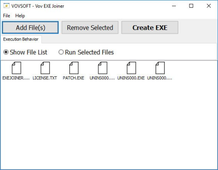 VovSoft Vov EXE Joiner 1.5