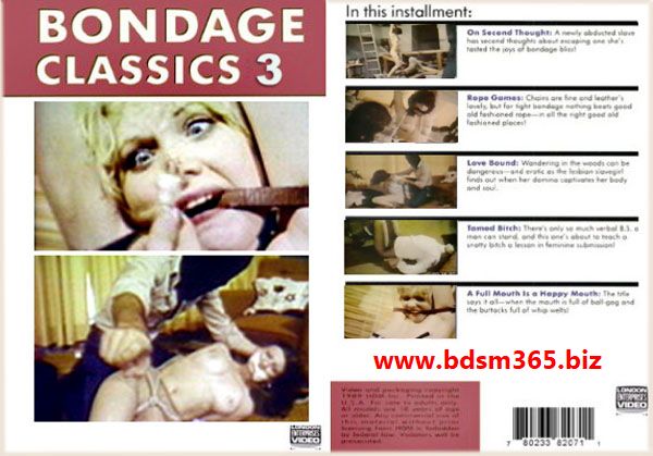 HOM - Bondage Classics 3 DVD