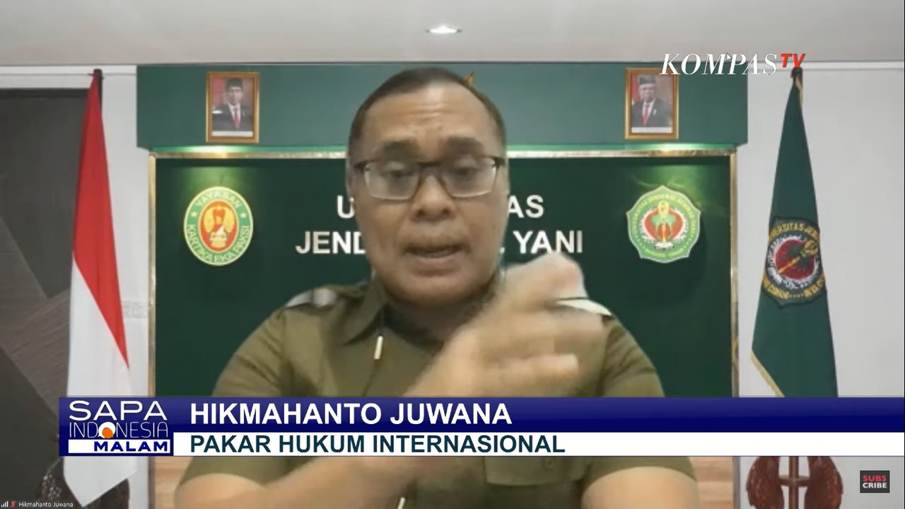 Hikmahanto Juwana, Pakar Hukum Internasional.