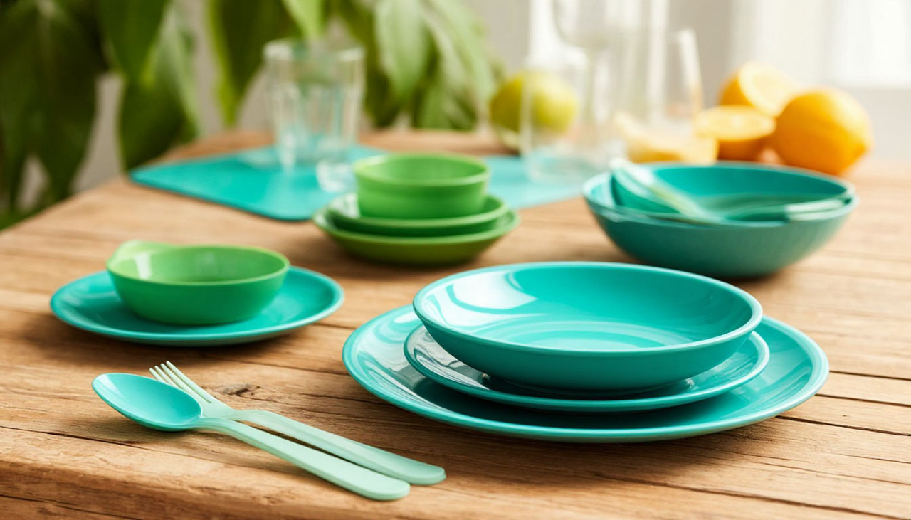 пластиковая посуда многоразовая